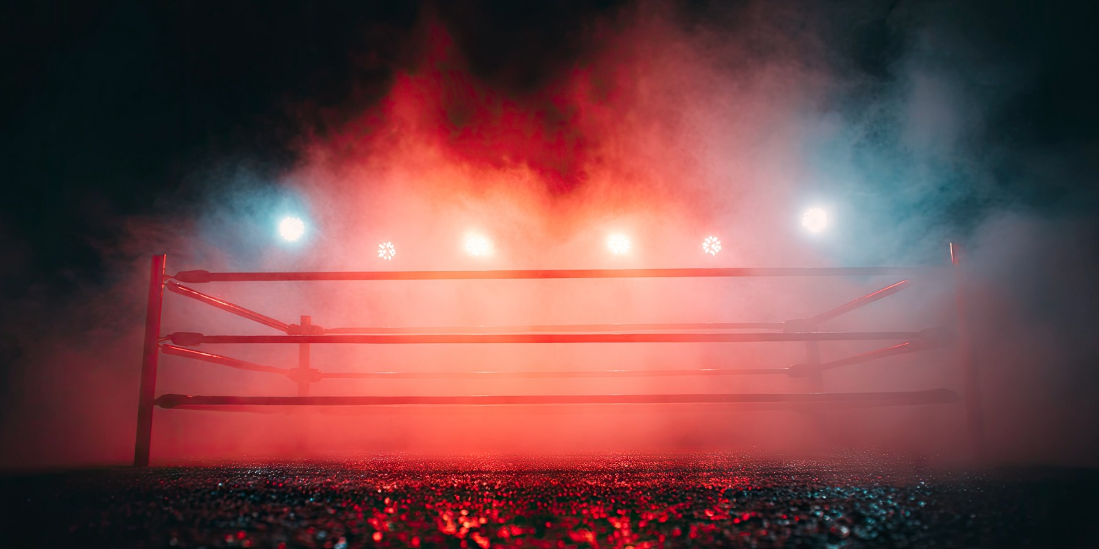 AWE Wrestling ring arena